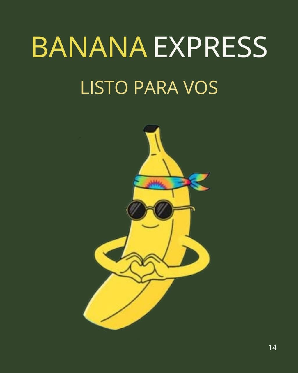 Banana Express - Listo para vos